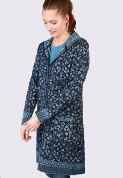 Strickmantel Britta - Navy -Modekleidung 05 082410065311