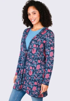 Strickjacke Rena - Navy -Modekleidung 05 082410066311