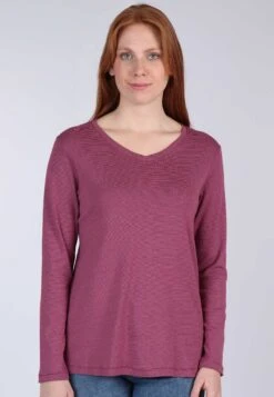 Langarmshirt Adiselle- Wine -Modekleidung 06 062320001499