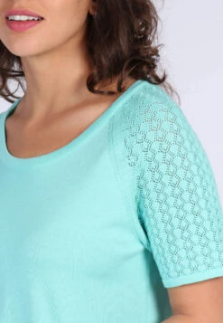 Strickshirt Lina - Pool 13 Strickshirt Lina - Pool -Modekleidung 07 032310010262