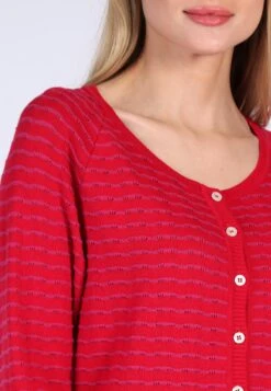 Strickjacke Patie - Rubin -Modekleidung 07 032310012501