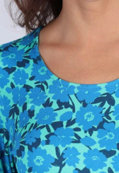 Shirt Penelope Poppy Flower - Pool -Modekleidung 07 032310018262