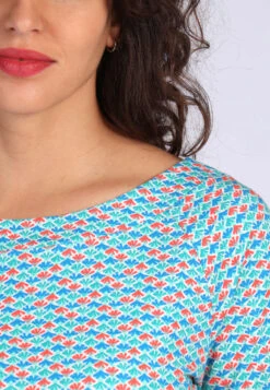 T-Shirt Zoe Spring Feather - Riviera -Modekleidung 07 032310033326