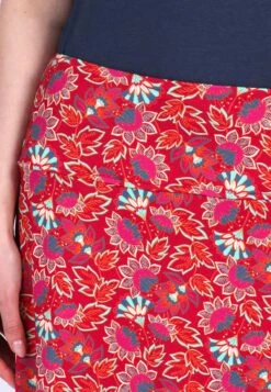 Rock Denise Oriental Flower - Rubin -Modekleidung 07 032310045501