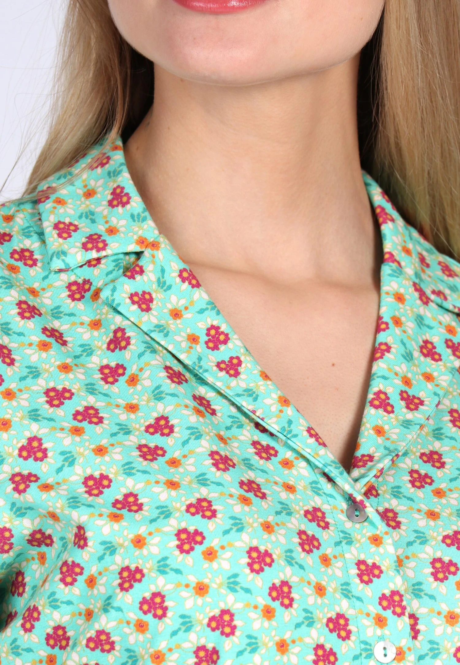 Bluse Celestina Little Flower - Pool 7 Bluse Celestina Little Flower - Pool – Bild 5