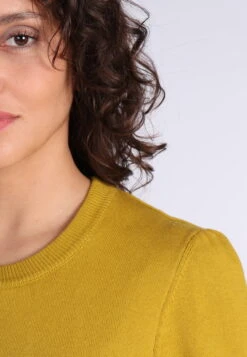 Strickpullover Alba - Dark Yellow -Modekleidung 07 032320050114