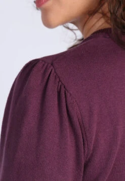 Strickpullover Alba - Plum -Modekleidung 07 032320050512