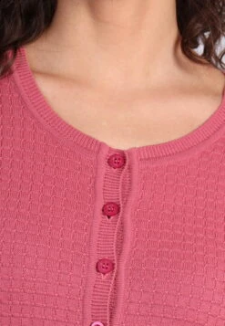 Strickjacke Manon - Rose Wine -Modekleidung 07 032320052571
