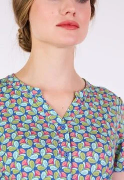 Kleid Tascha Flower Balloon - Royal Blue -Modekleidung 07 032410001282