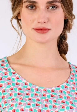 Shirt Penelope Flower Balloon - Ivory -Modekleidung 07 032410003100