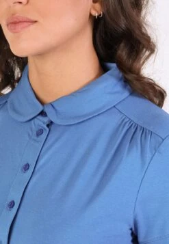 Bluse Andyra Solid - Royal Blue -Modekleidung 07 032410036282