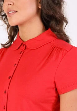 Bluse Andyra Solid - Poppy -Modekleidung 07 032410036489