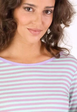 Shirt Ailina Stripe - Fresh Mint 13 Shirt Ailina Stripe - Fresh Mint -Modekleidung 07 032410040264