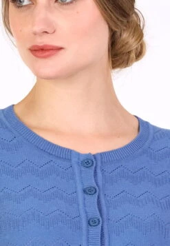Strickjacke Manon - Royal Blue 14 Strickjacke Manon - Royal Blue -Modekleidung 07 032410045282
