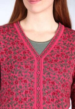 Strickjacke Christi Blossom - Pink -Modekleidung 07 062320007505