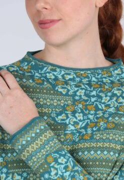 Pullover Sofia Blossom - Emerald 14 Pullover Sofia Blossom - Emerald -Modekleidung 07 062320009231