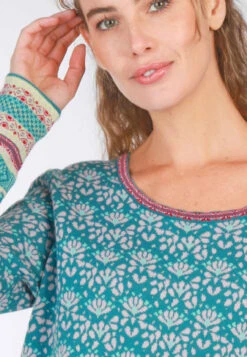 Pullover Josefine Garland - Peace -Modekleidung 07 062410003281