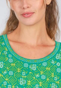 Pullover Josefine Geo Flower - Tropical -Modekleidung 07 062410019232