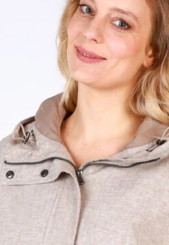 Jacke Geeske - Sand -Modekleidung 07 082410002111