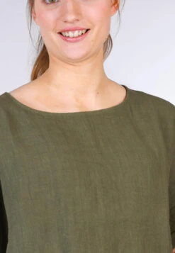 Bluse Arlyn - Olive -Modekleidung 07 082410018204