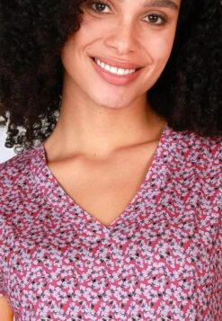 T-Shirt Nyla - Rose -Modekleidung 07 082410030401