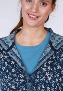 Strickmantel Britta - Navy -Modekleidung 07 082410065311
