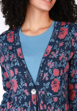 Strickjacke Rena - Navy -Modekleidung 07 082410066311