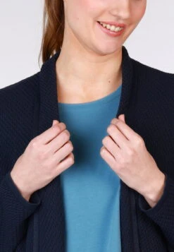 Strickjacke Ilka - Navy -Modekleidung 07 082410070311