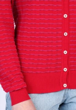 Strickjacke Patie - Rubin -Modekleidung 08 032310012501