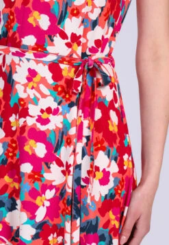 Kleid Lolette Summer Bouquet - Peach -Modekleidung 08 032310025479