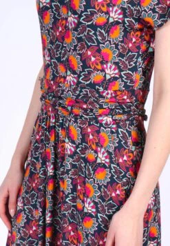 Kleid Malind Oriental Flower - Navy -Modekleidung 08 032310041311