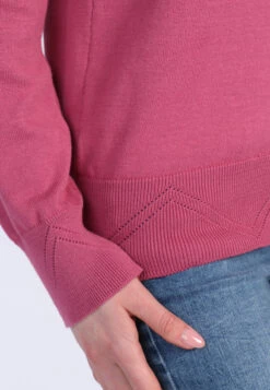 Strickpullover Alba - Rose Wine -Modekleidung 08 032320050571
