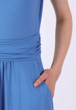 Kleid Malinda Solid - Royal Blue -Modekleidung 08 032410035282