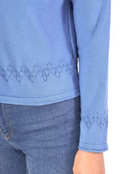 Strickjacle Franka - Royal Blue -Modekleidung 08 032410046282