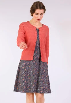 Kleid Imania Flower Paisley - Navy -Modekleidung 09 032410006311