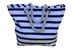 Große Tasche Uni/ Streifen