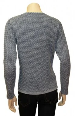 PIECE OF BLUE Damen Strickjacke Stone Wash -Modekleidung 1154 0206 0700 1