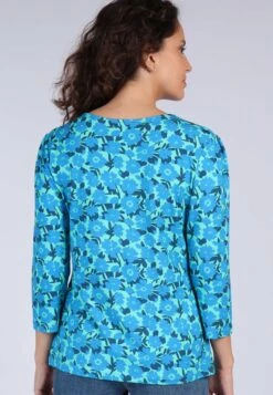 Shirt Penelope Poppy Flower - Pool -Modekleidung 13 032310018262
