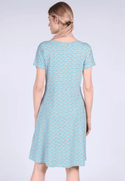 Kleid Meghan Spring Feather - Riviera -Modekleidung 13 032310030326