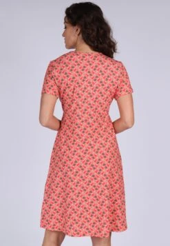 Kleid Camie Little Flower - Peach -Modekleidung 13 032310053479