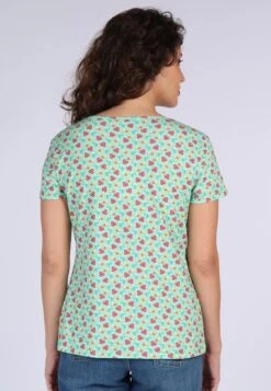 T-Shirt Jamila Little Flower - Pool -Modekleidung 13 032310055262