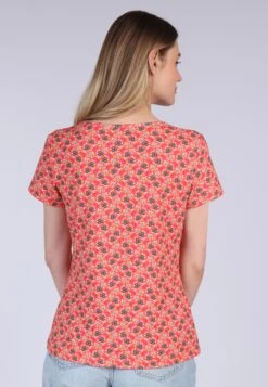 T-Shirt Jamila Little Flower - Peach -Modekleidung 13 032310055479