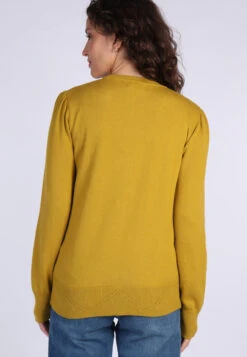 Strickpullover Alba - Dark Yellow -Modekleidung 13 032320050114
