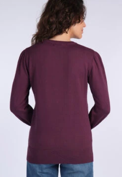 Strickpullover Alba - Plum -Modekleidung 13 032320050512