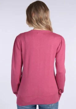 Strickpullover Alba - Rose Wine -Modekleidung 13 032320050571