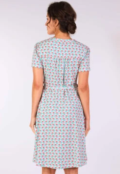 Kleid Tascha Flower Balloon - Ivory -Modekleidung 13 032410001100