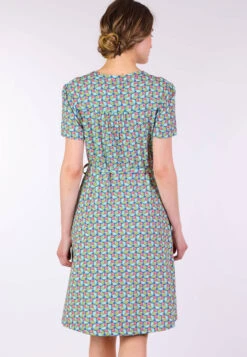 Kleid Tascha Flower Balloon - Royal Blue -Modekleidung 13 032410001282