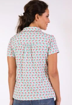 Bluse Andy Flower Balloon - Ivory -Modekleidung 13 032410002100