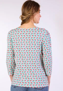 Shirt Penelope Flower Balloon - Ivory -Modekleidung 13 032410003100