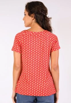 T-Shirt Zoe Retrotulip - Poppy -Modekleidung 13 032410029489